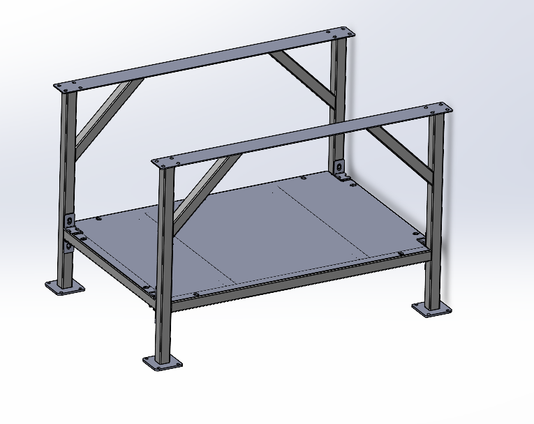 Burco Heavy-Duty Platform Base for Auto Glass Professionals